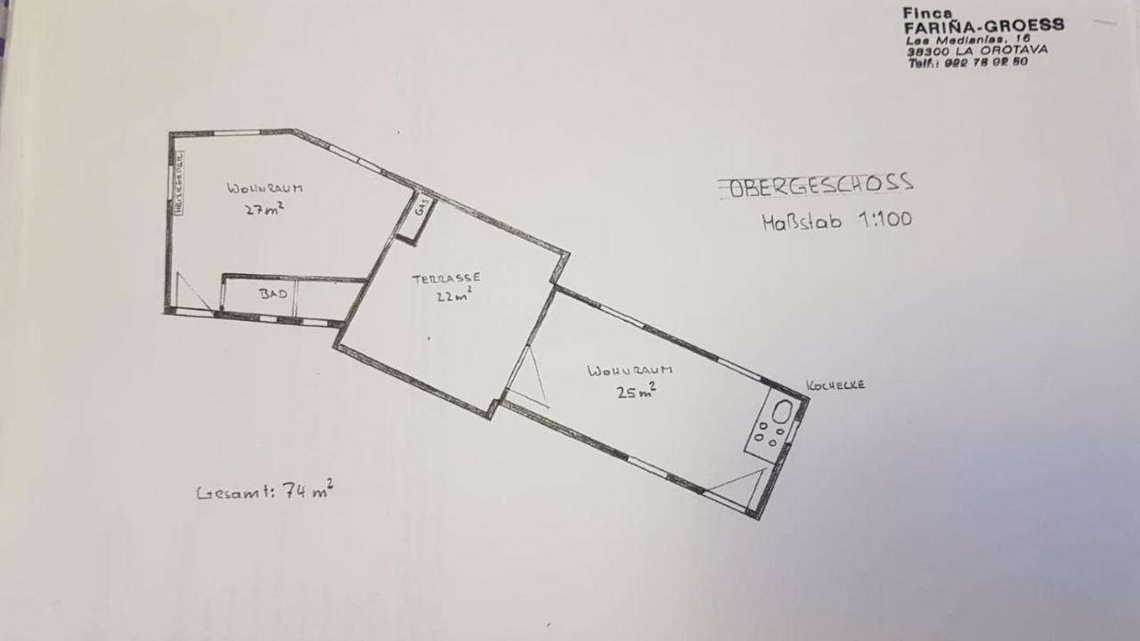 Casa En Finca Ecologica - Wifi La Orotava Ngoại thất bức ảnh
